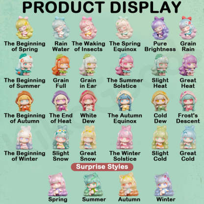 Liita The 24 Solar Terms Mili Series Blind Bag