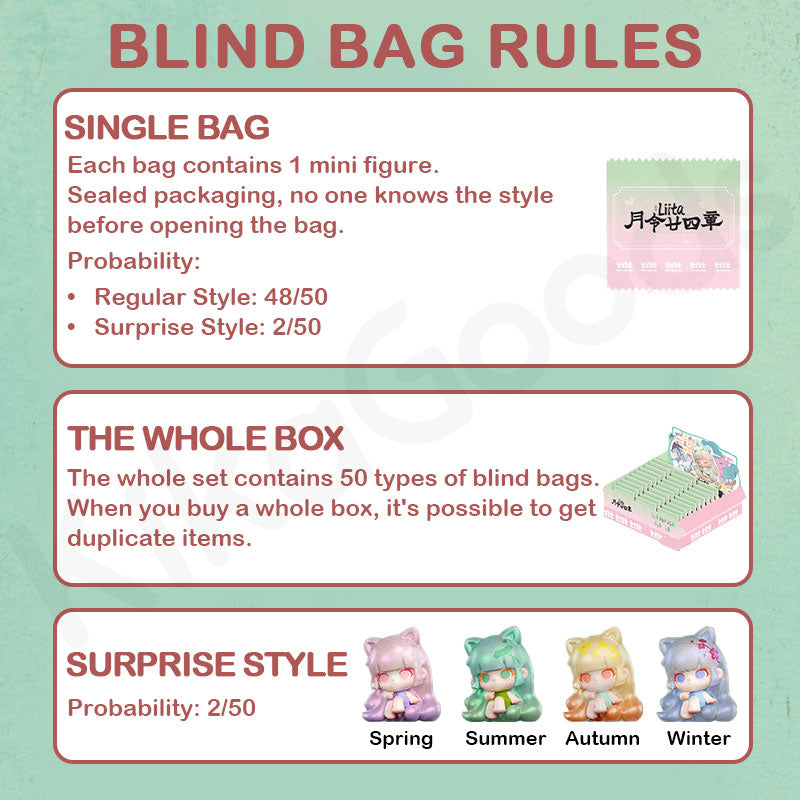 Liita The 24 Solar Terms Mili Series Blind Bag