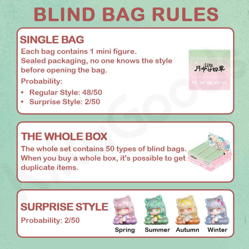 Liita The 24 Solar Terms Mili Series Blind Bag