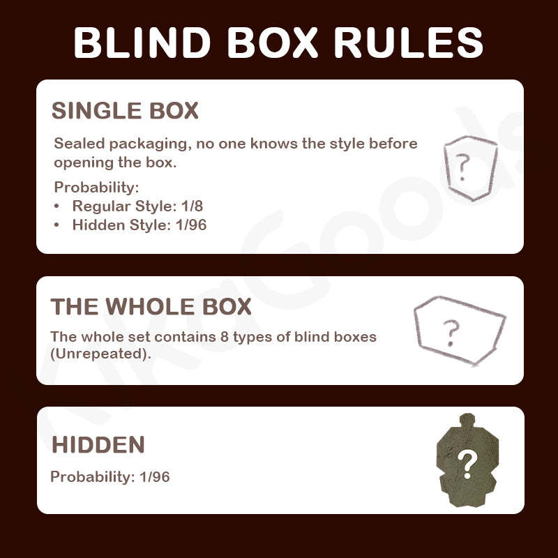 Yomi Rose Nocturne Series Plush Blind Box