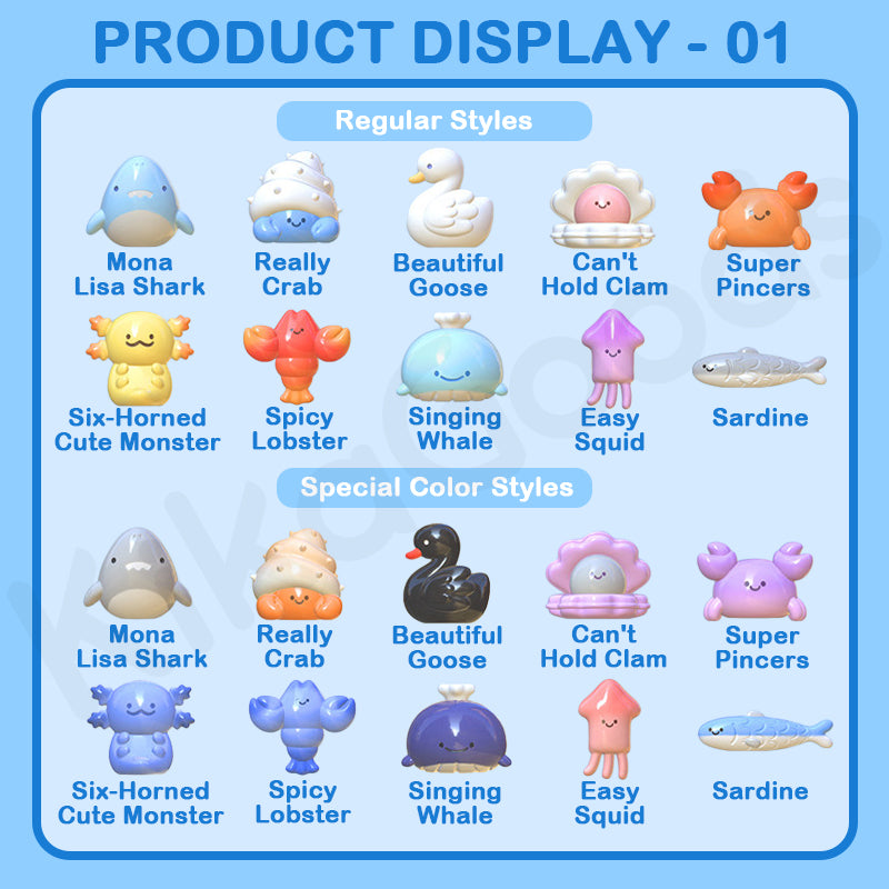 Mini Cute Bean Aquarium Series Blind Bag【Shipped in Jan./Feb. 2026】