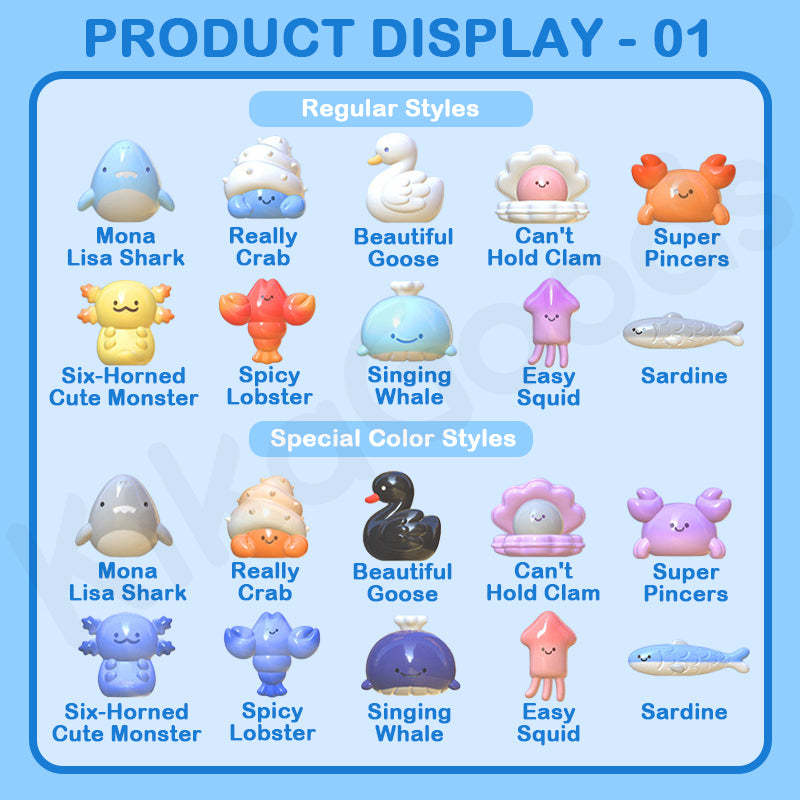 Mini Cute Bean Aquarium Series Blind Bag【Shipped in Jan./Feb. 2026】