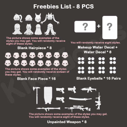 Black Iron Rest Series Action Figure MJD Blind Box【Shipped in May.~Jul. 2026】