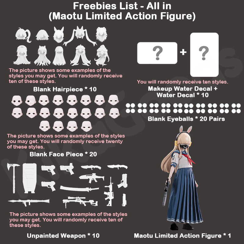 Black Iron Rest Series Action Figure MJD Blind Box【Shipped in May.~Jul. 2026】