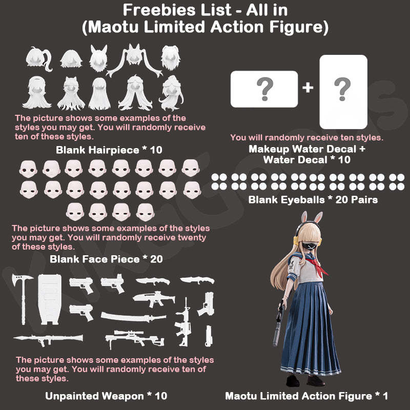 Black Iron Rest Series Action Figure MJD Blind Box【Shipped in May.~Jul. 2026】