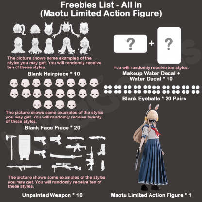 Black Iron Rest Series Action Figure MJD Blind Box【Shipped in May.~Jul. 2026】