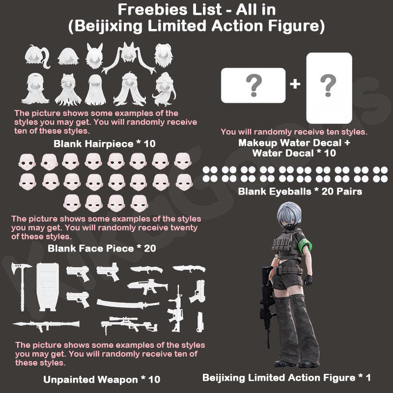 Black Iron Rest Series Action Figure MJD Blind Box【Shipped in May.~Jul. 2026】