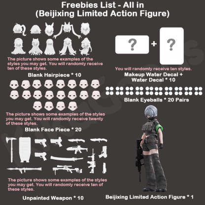 Black Iron Rest Series Action Figure MJD Blind Box【Shipped in May.~Jul. 2026】