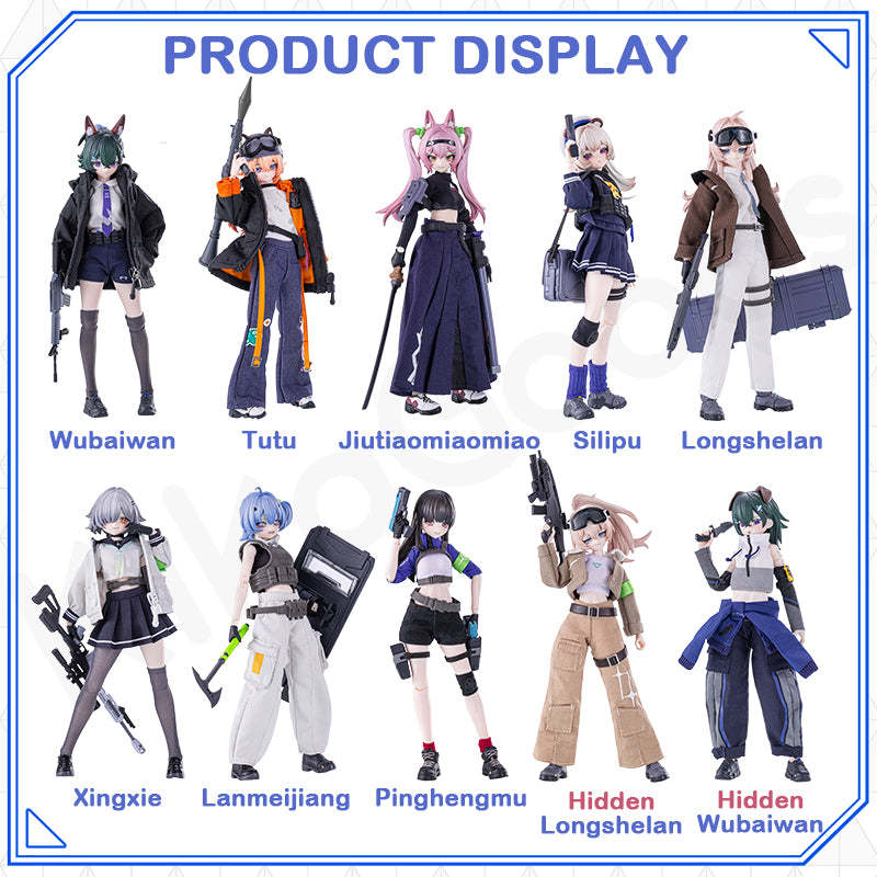 Black Iron Rest Series Action Figure MJD Blind Box【Shipped in May.~Jul. 2026】