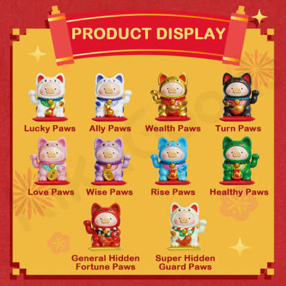 LuLu the Piggy Lucky Cat Series Blind Box【Shipped in Jan./Feb. 2026】