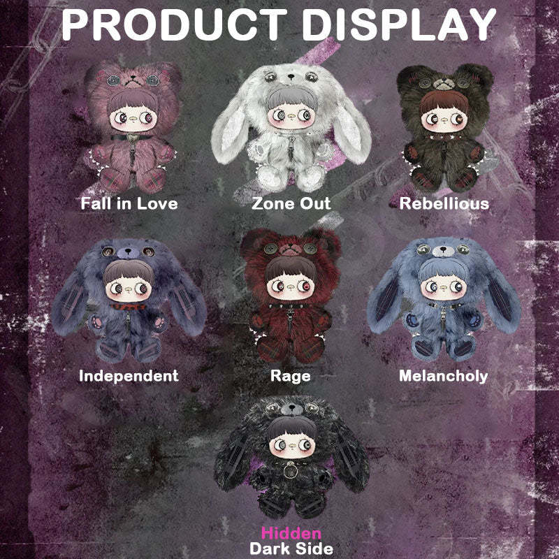 MayMei Rebel Doll Backpack Series Plush Blind Box