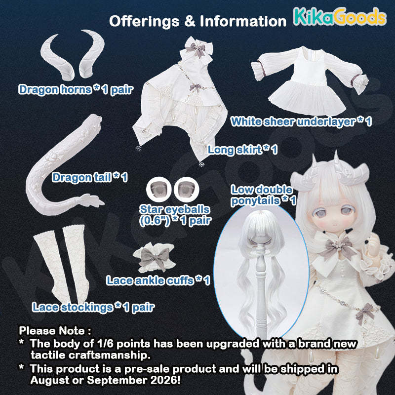 TinyFox 'Freyde' 1/6 Points Angel Body Action Figure