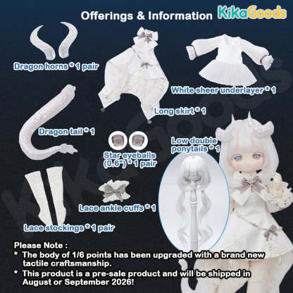 TinyFox 'Freyde' 1/6 Points Angel Body Action Figure【Shipped in Aug./Sept. 2026】