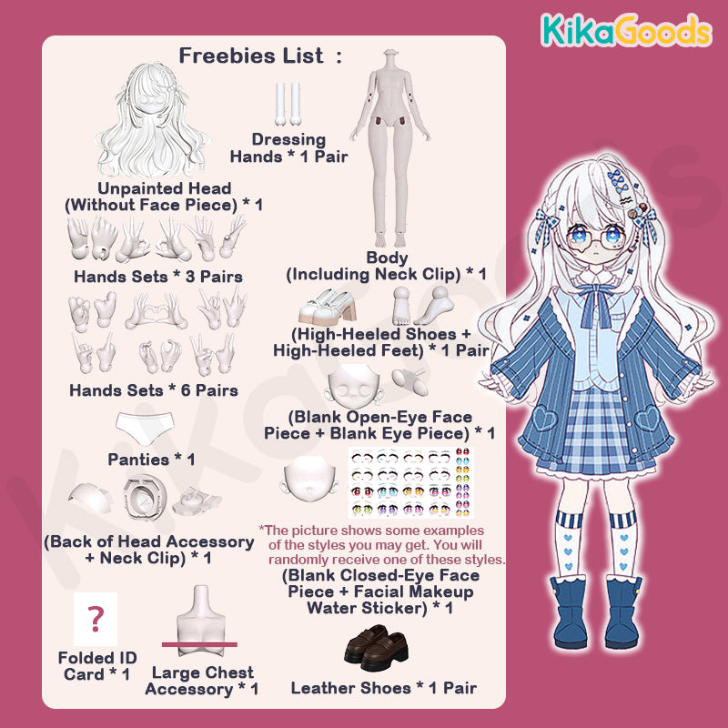 Twinkle Polaris Series 1/8 Action Figure BJD Blind Box – KikaGoods