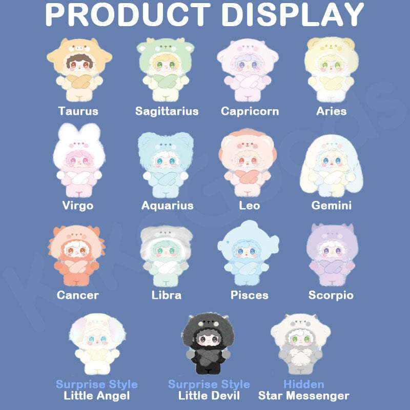 Yooki Starlit Traces Series Plush Blind Box