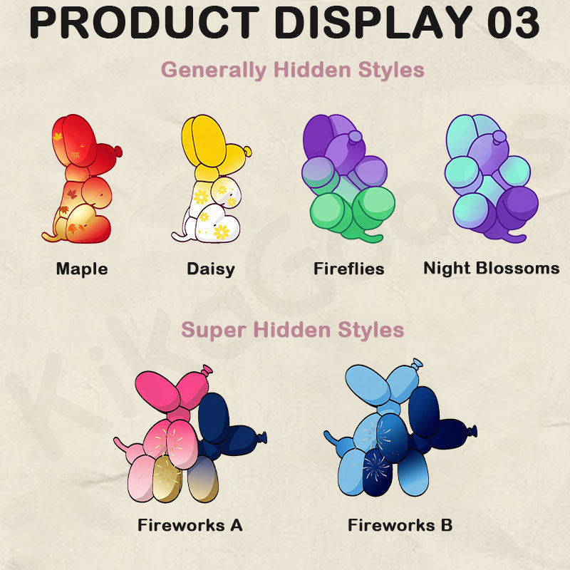 Happy Balloon Dog Series 2 Mini Blind Box