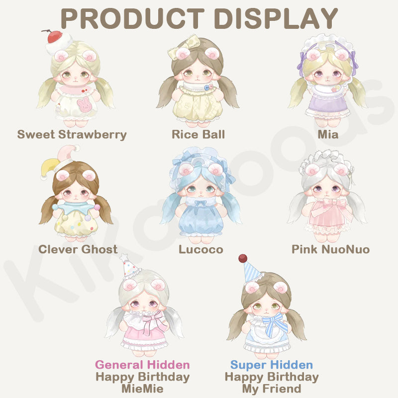 Mimia Kindergarten Upbringing Doll Series Plush Blind Box