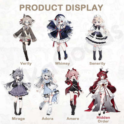 Meki Oblivion's Luminaria Series 1/8 Action Figure BJD Blind Box【Shipped in Mar./Apr. 2026】