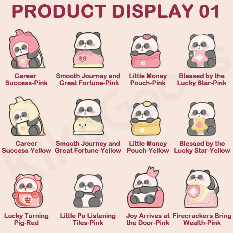 Small PA Waiting for the Tile - Overflowing Peach Luck Series Blind Bag