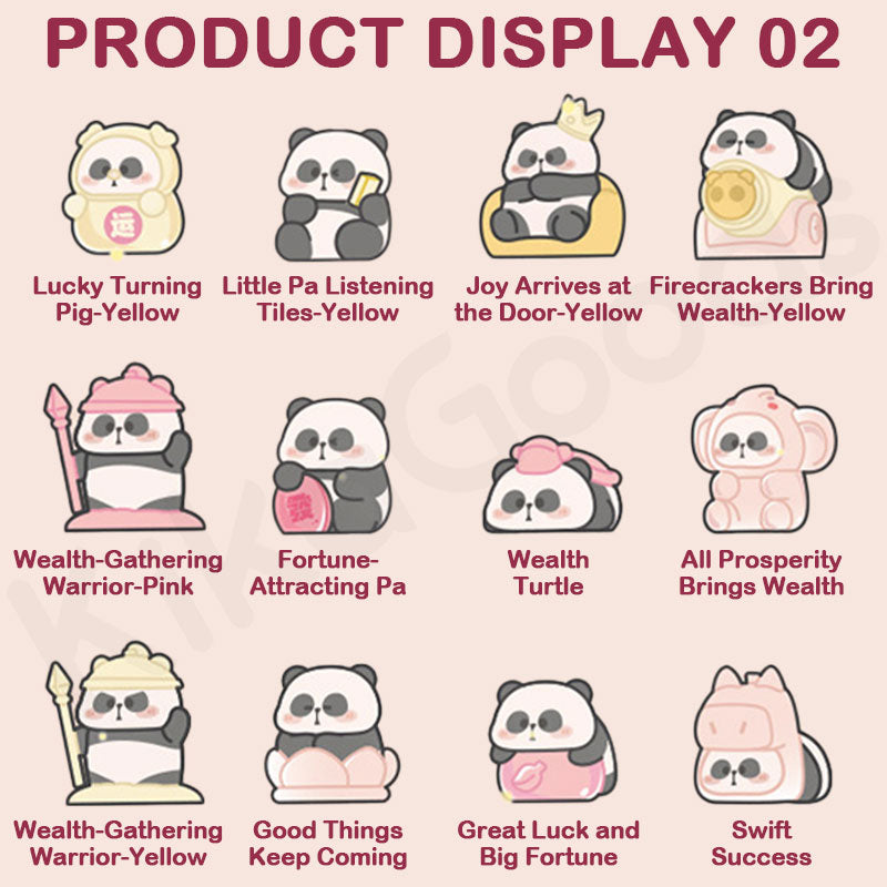 Small PA Waiting for the Tile - Overflowing Peach Luck Series Blind Bag