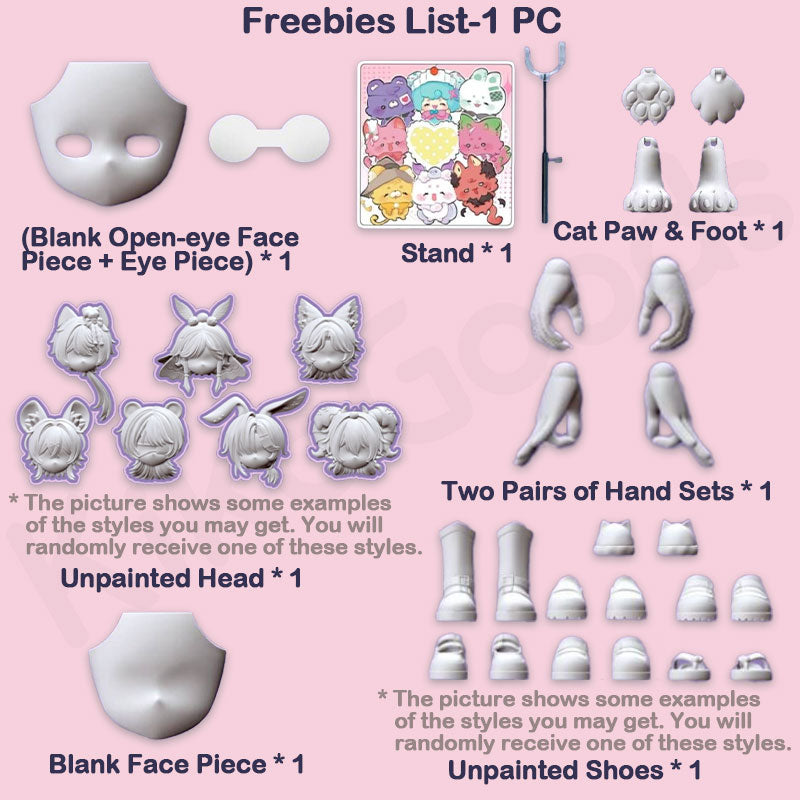 Ethereal Paradise Series 1/8 Action Figure BJD Blind Box【Shipped in Sept./Oct. 2026】