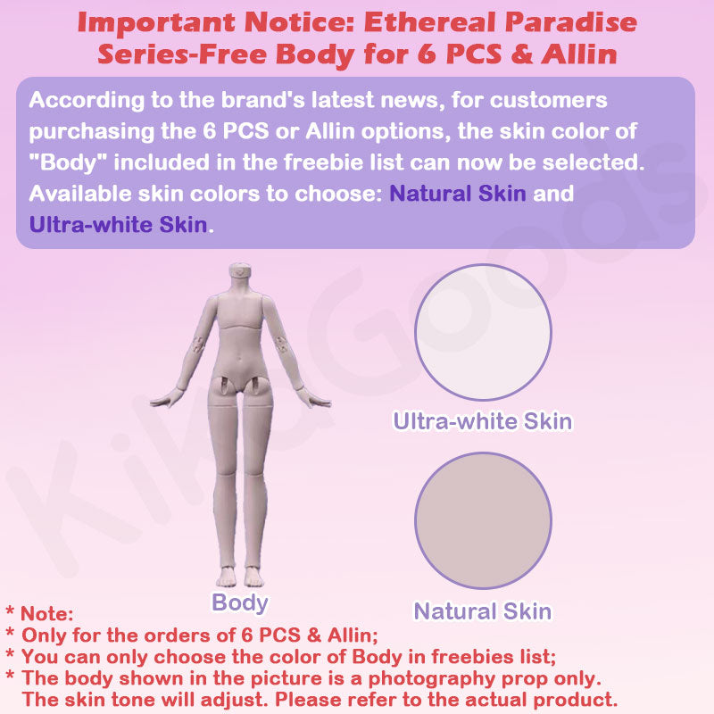 Ethereal Paradise Series 1/8 Action Figure BJD Blind Box【Shipped in Sept./Oct. 2026】