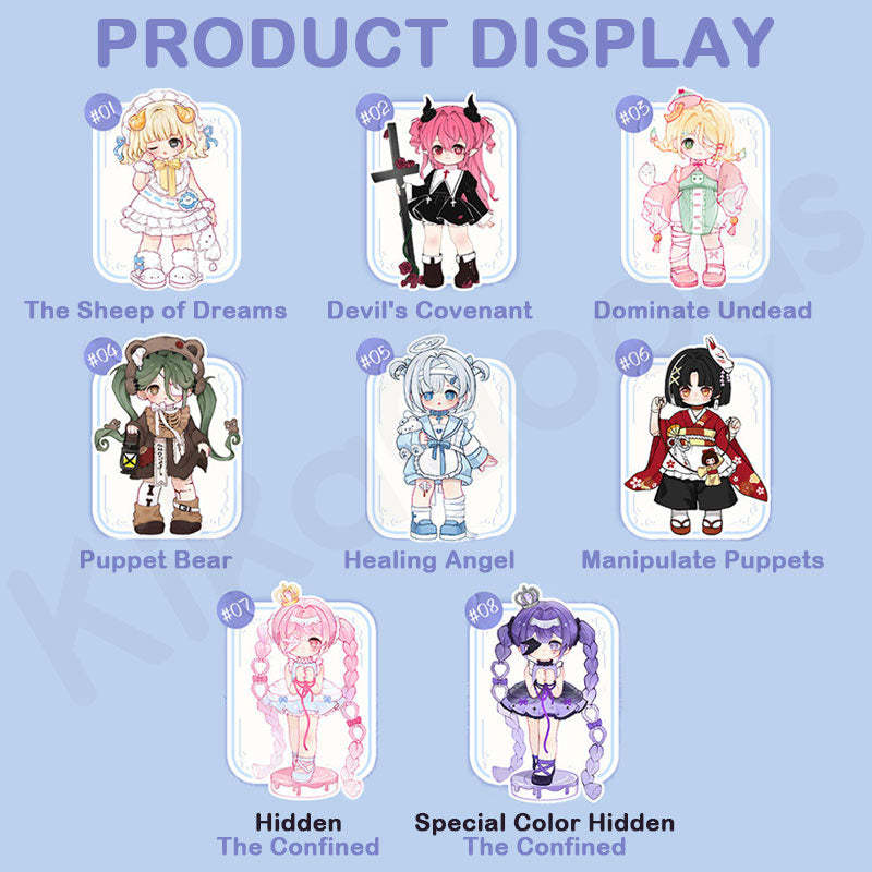 Miya Heart's Limit Series Blind Box【Shipped in Apr./May. 2026】