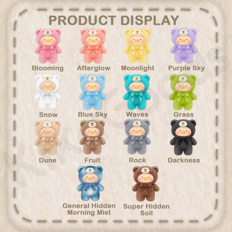 LuLu the Piggy Teddy Mini's Whispers of Nature Series Plush Blind Box【Shipped in Mar./Apr. 2026】
