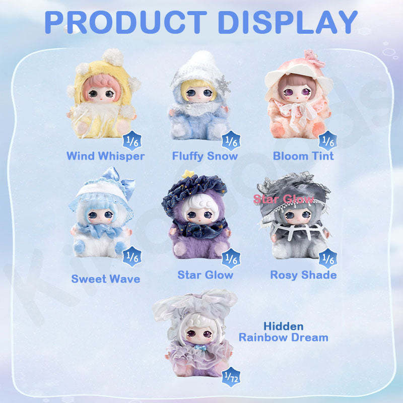 Ziyuli Cloudland Dreams Series Vinyl Plush Blind Box