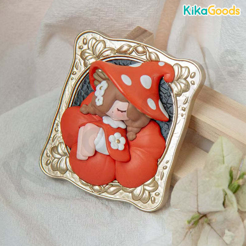 Moogutong Little Mushroom Girl Series Relief-Carved Refrigerator Magnet Blind Box【Shipped in Mar./Apr. 2026】