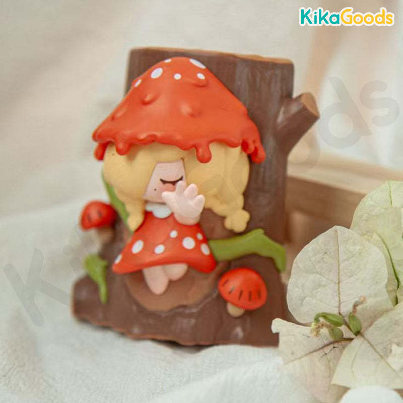 Moogutong Little Mushroom Girl Series Relief-Carved Refrigerator Magnet Blind Box【Shipped in Mar./Apr. 2026】