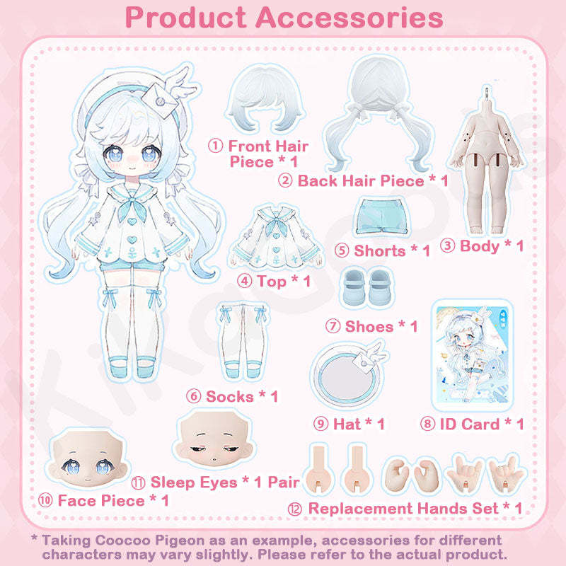 Star Dream Sweetheart Club Series 1/12 Action Figure BJD Blind Box【Shipped in Aug./Sept. 2026】