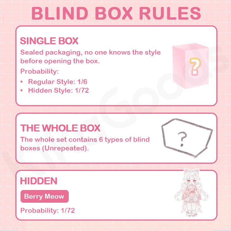 Star Dream Sweetheart Club Series 1/12 Action Figure BJD Blind Box【Shipped in Aug./Sept. 2026】