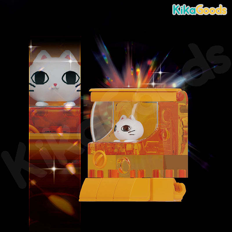 Gashapon Machine Cat Warrior Series Blind Box