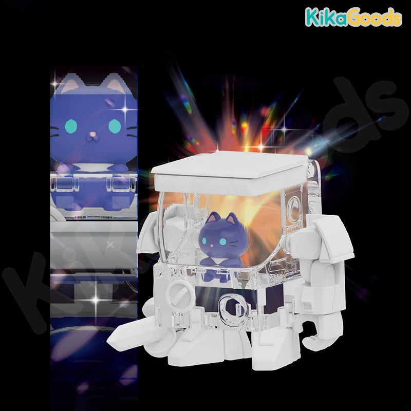 Gashapon Machine Cat Warrior Series Blind Box