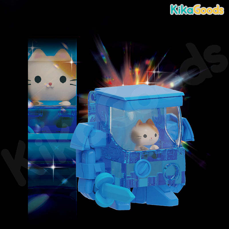 Gashapon Machine Cat Warrior Series Blind Box
