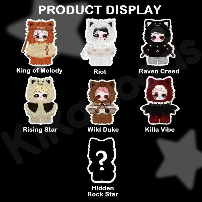 Owen Rock Star Series Plush Blind Box – KikaGoods Wholesale