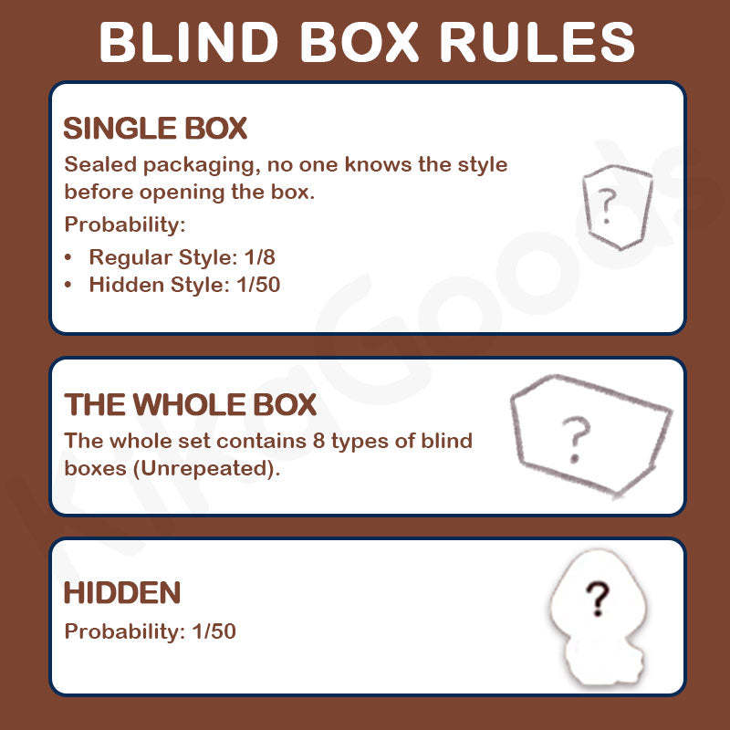 Tooth Family 4 Detective Toothy Series Blind Box