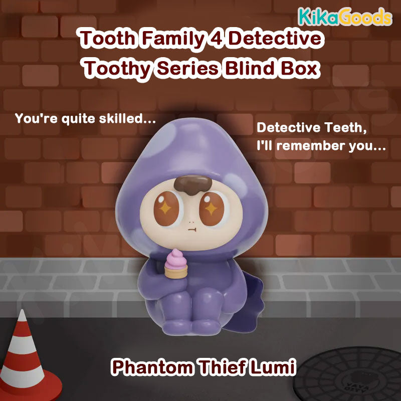 Tooth Family 4 Detective Toothy Series Blind Box