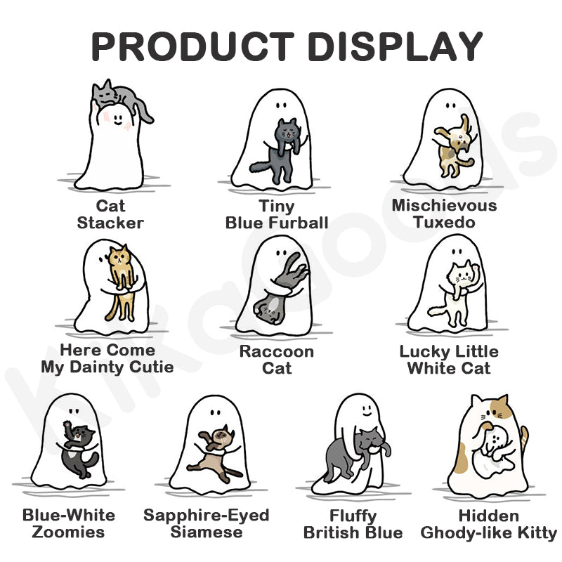 Ghody Behold My Cat Series Blind Box【Shipped in Mar./Apr. 2026】