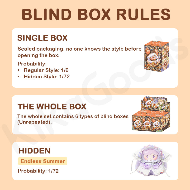 ADOU Four Seasons Collector Series Plush Blind Box【Shipped in Mar./Apr. 2026】