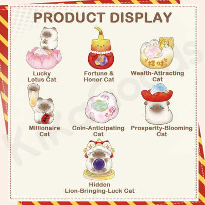 Cat PAI Lucky Energy Series Blind Box【Shipped in Mar./Apr. 2026】