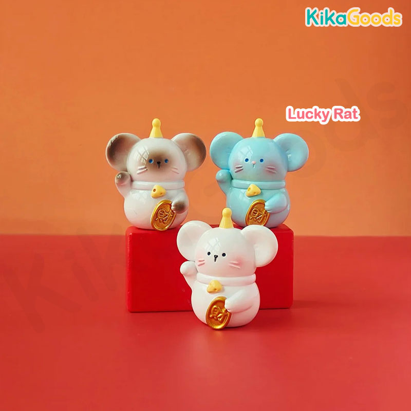 Mini Cute Bean Chinese Zodiac Wealth-Attracting Series Blind Bag【Shipped in Mar./Apr. 2026】