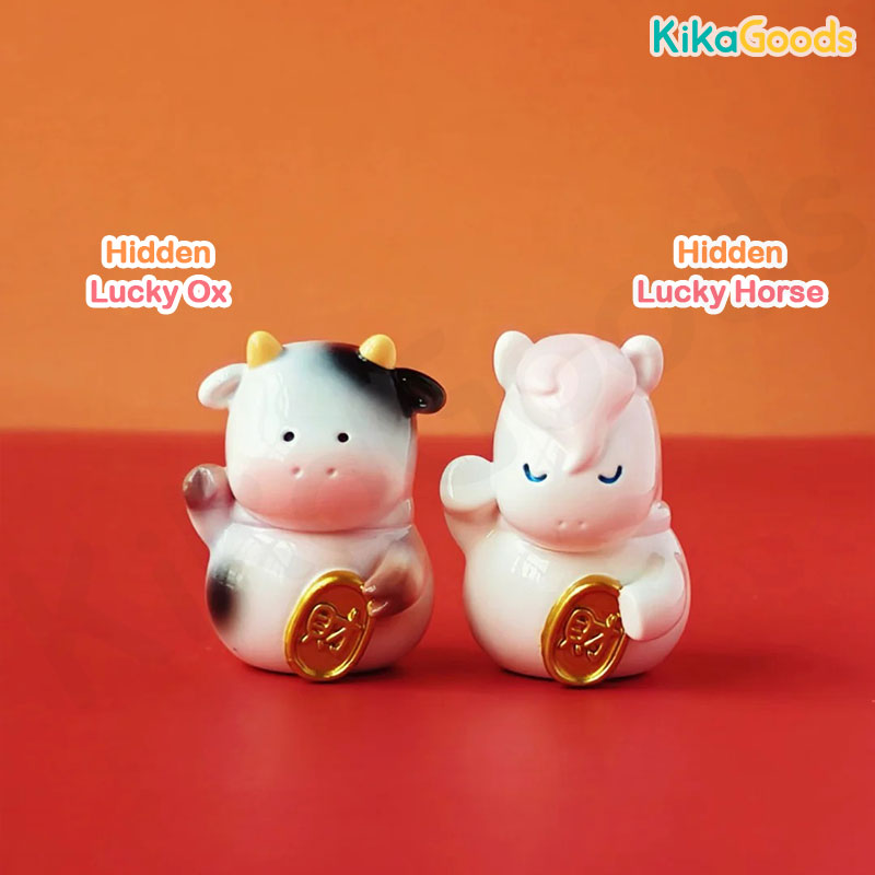 Mini Cute Bean Chinese Zodiac Wealth-Attracting Series Blind Bag【Shipped in Mar./Apr. 2026】