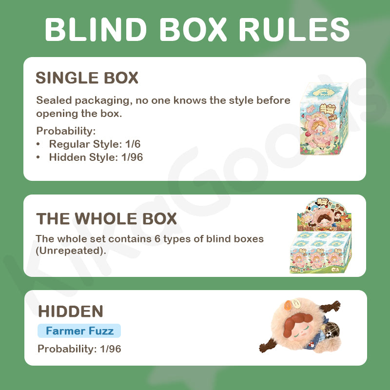 Wendy Fluffy Ranch Series Plush Blind Box【Shipped in Mar./Apr. 2026】