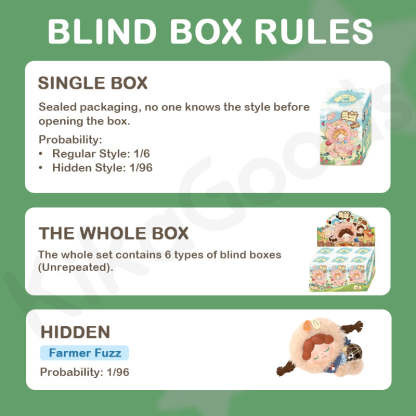 Wendy Fluffy Ranch Series Plush Blind Box【Shipped in Mar./Apr. 2026】