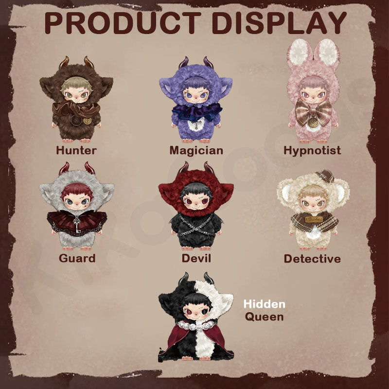 Tinnaya The Witch's Game Series Plush Blind Box【Shipped in Mar./Apr. 2026】