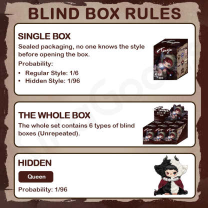 Tinnaya The Witch's Game Series Plush Blind Box【Shipped in Mar./Apr. 2026】