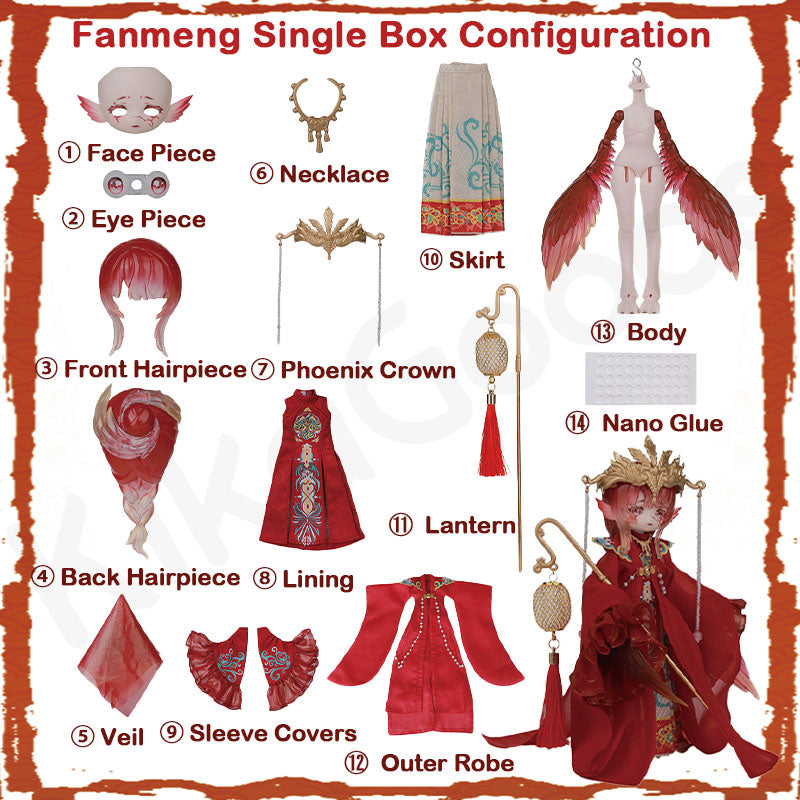 Luluya Cloud Feather Pavilion Series BJD Limited Action Figure【Shipped in Apr./May. 2026】