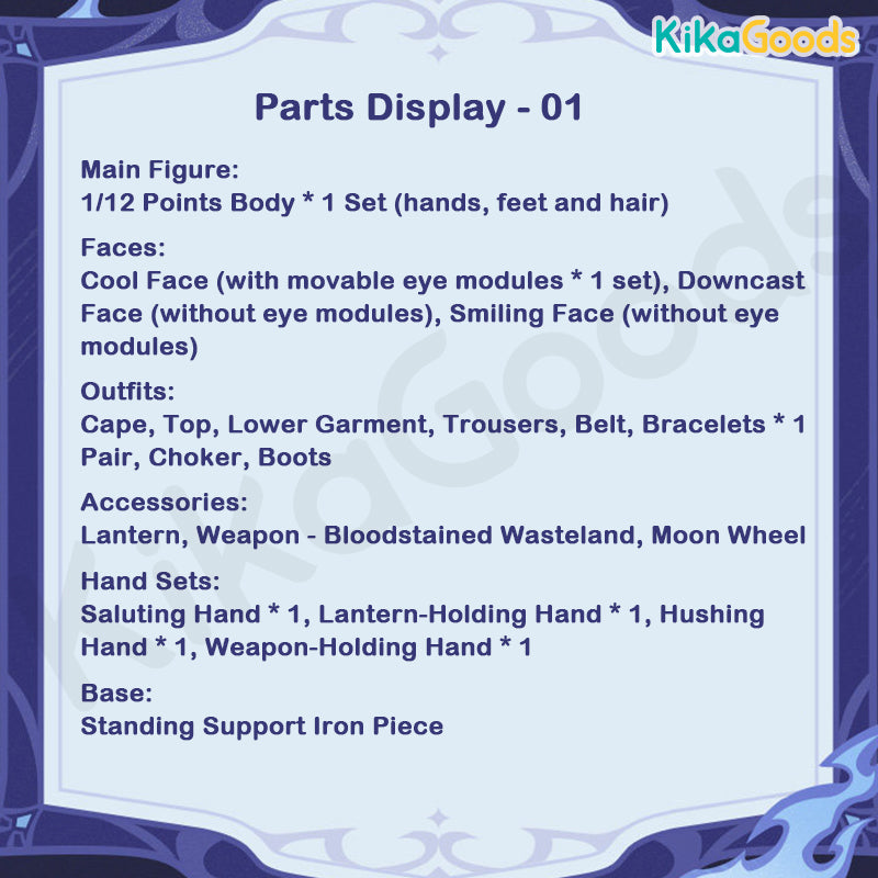 Genshin Impact Series Flins Limited Action Figure【Shipped in Dec. 2026/Jan. 2027】